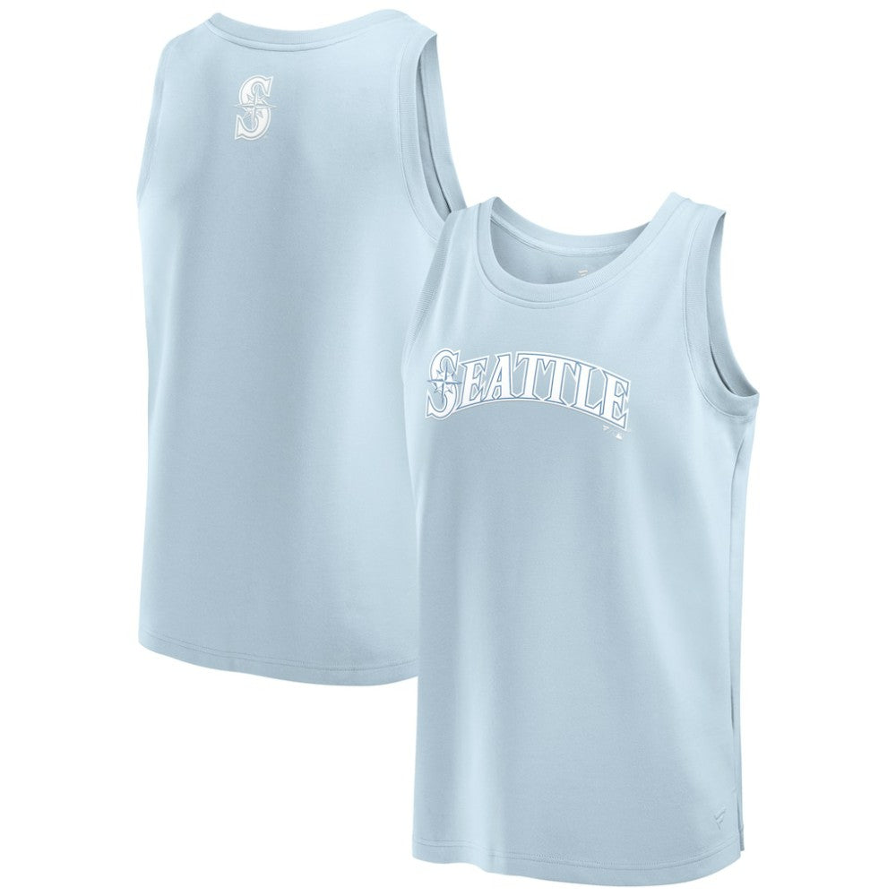 Seattle Mariners Elements Tank Top Light Blue