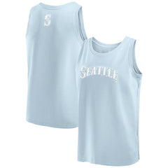 Seattle Mariners Elements Tank Top Light Blue