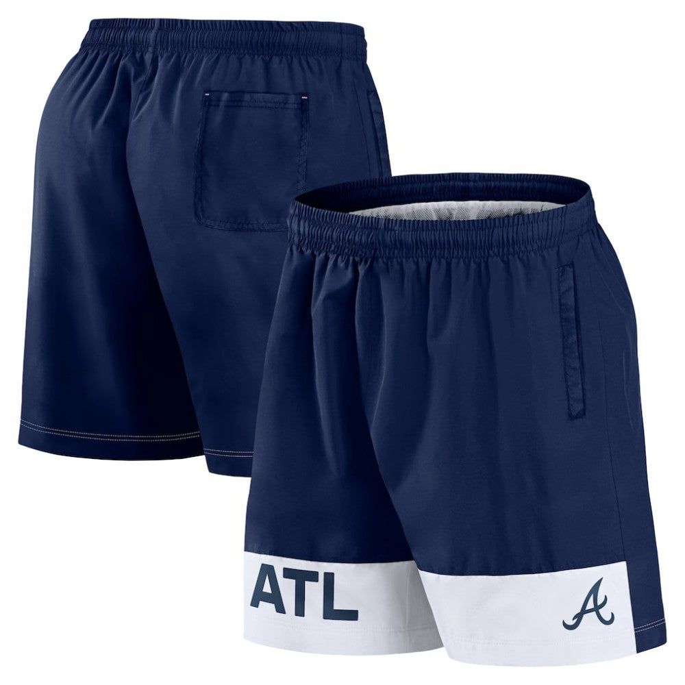 Atlanta Braves Elements Swim Shorts Navy