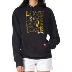 Boston Bruins G-III 4Her by Carl Banks Women's Hockey Love Fleece Pullover Hoodie Black