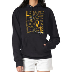 Pittsburgh Penguins G-III 4Her by Carl Banks Women's Hockey Love Fleece Pullover Hoodie Black