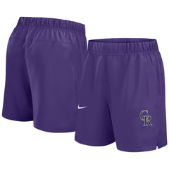 Colorado Rockies Woven Victory Dri-FIT Shorts Purple | Nike