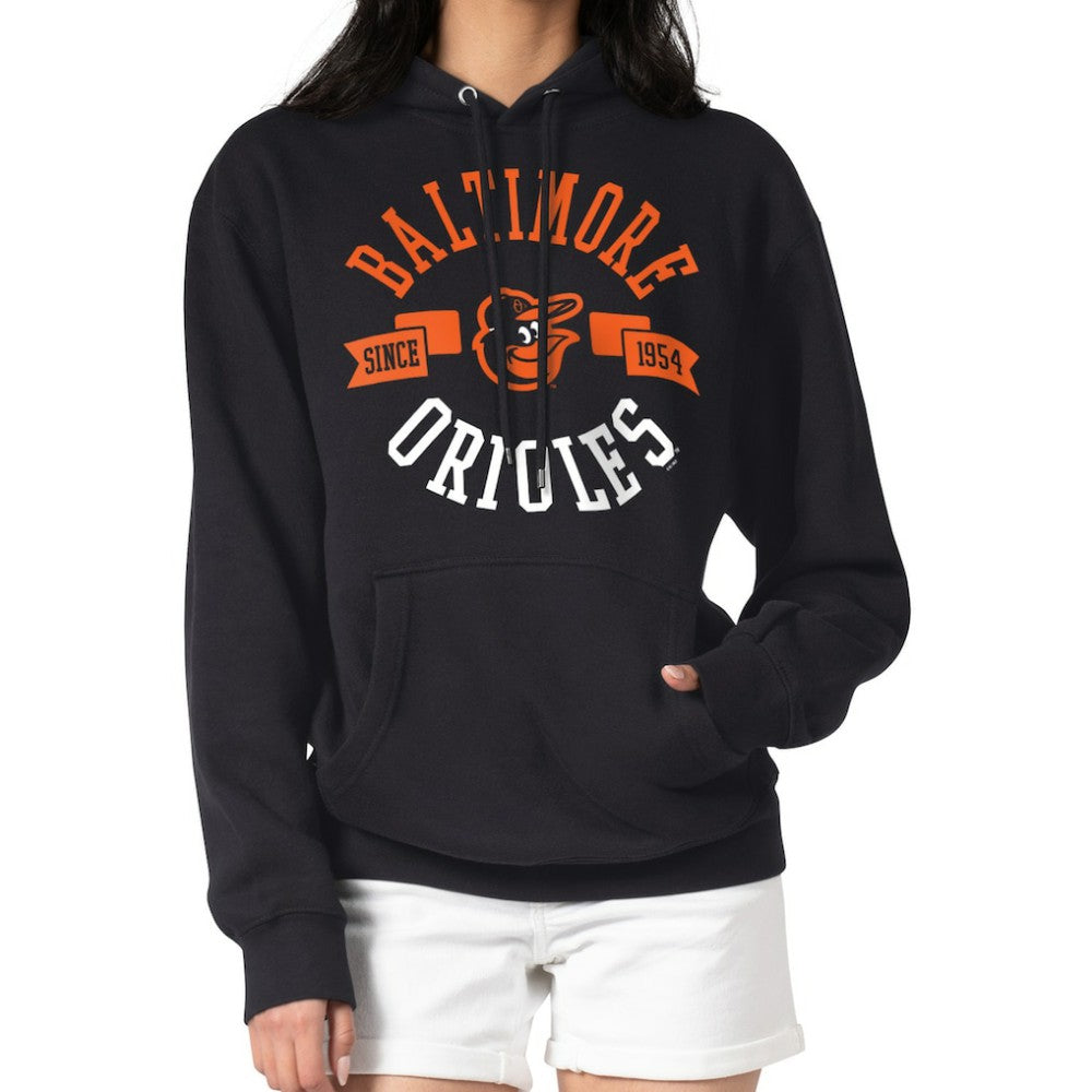 Baltimore Orioles G-III 4Her by Carl Banks Women's City Graphic Pullover Hoodie Black