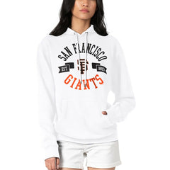 San Francisco Giants G-III 4Her by Carl Banks Women's City Graphic Pullover Hoodie White