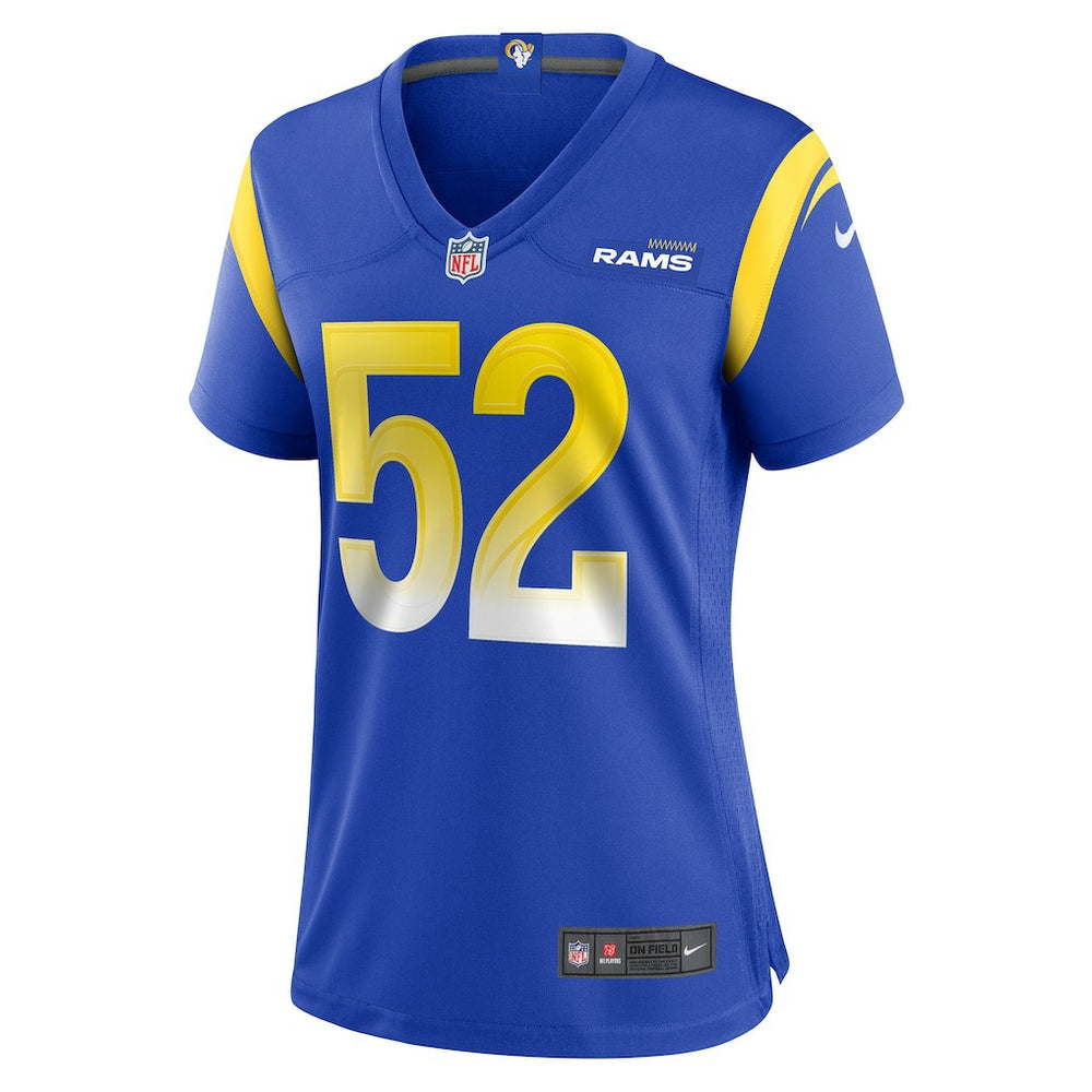 Larrell Murchison Los Angeles Rams Women's Team Game Jersey - Royal