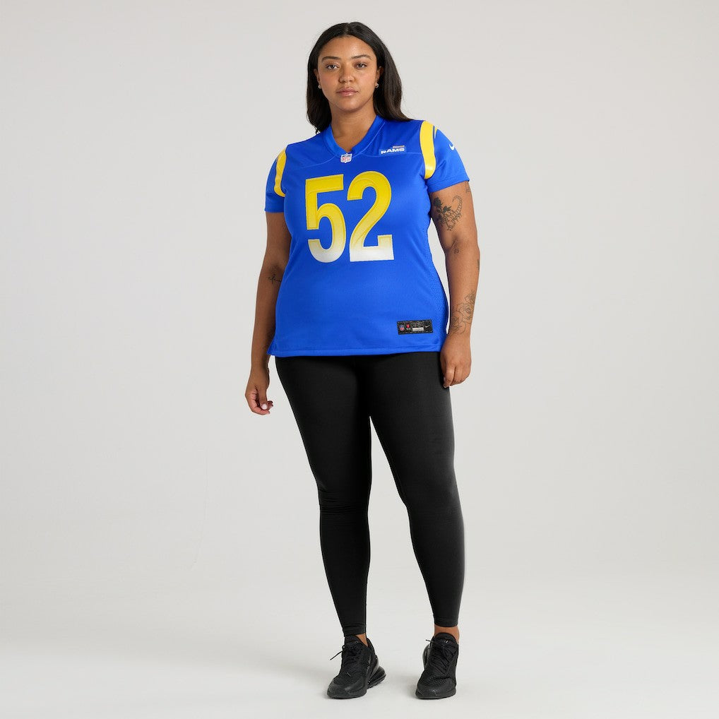 Larrell Murchison Los Angeles Rams Women's Team Game Jersey - Royal