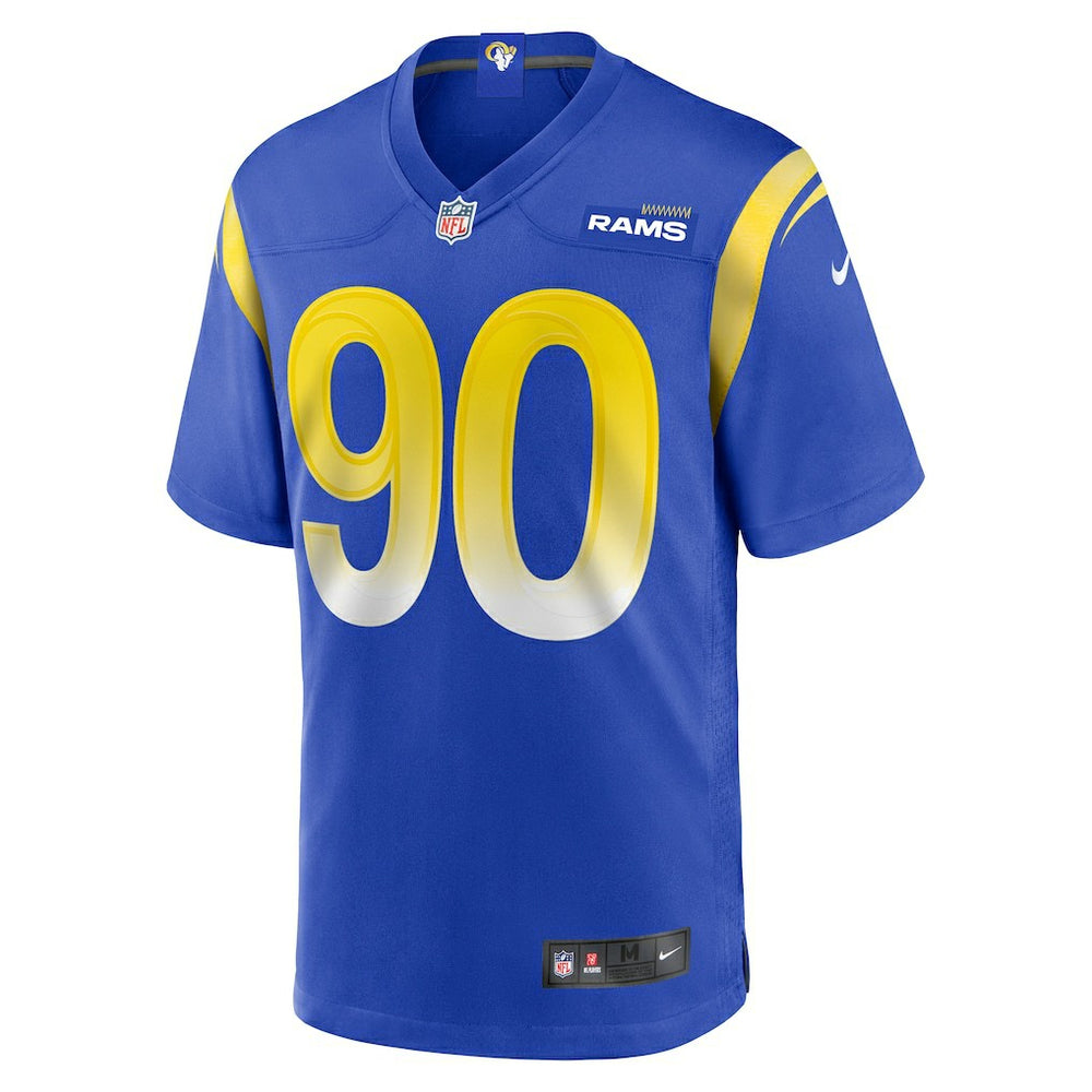 Earnest Brown IV Los Angeles Rams Team Game Jersey - Royal