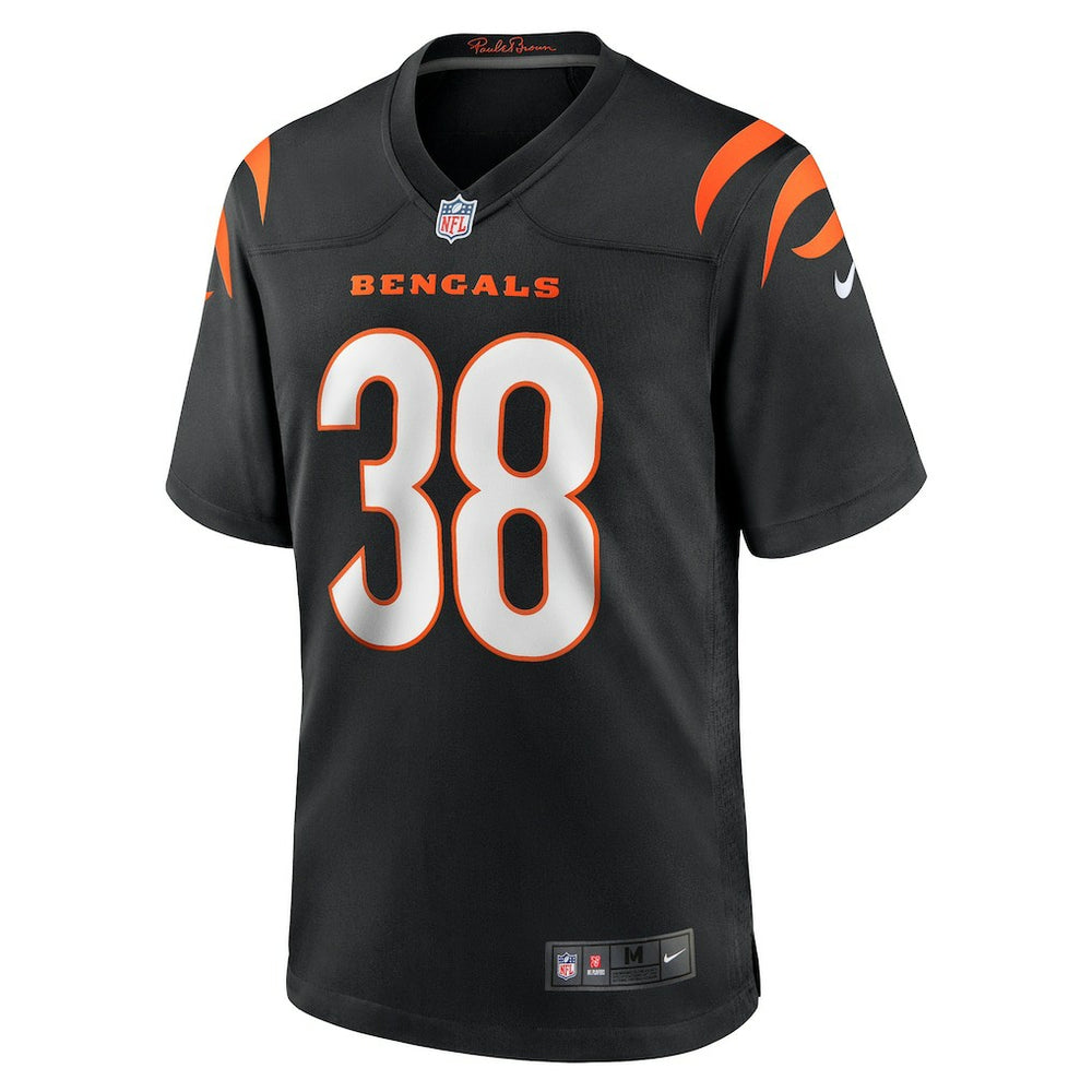 DJ Ivey Cincinnati Bengals Team Game Jersey - Black
