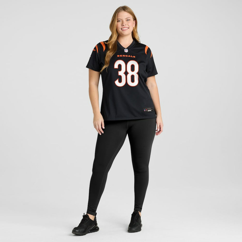 DJ Ivey Cincinnati Bengals Women's Team Game Jersey - Black