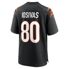 Andrei Iosivas Cincinnati Bengals Team Game Jersey - Black