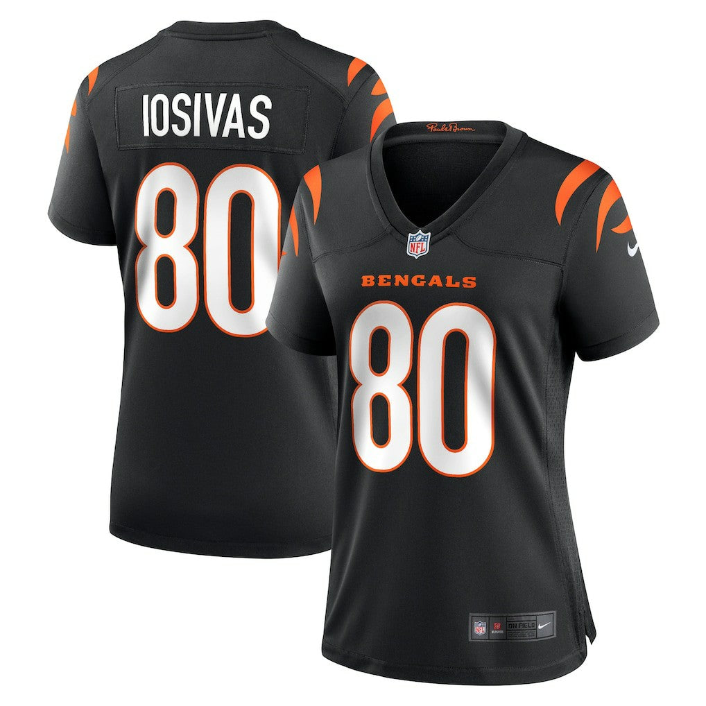 Andrei Iosivas Cincinnati Bengals Women's Team Game Jersey - Black