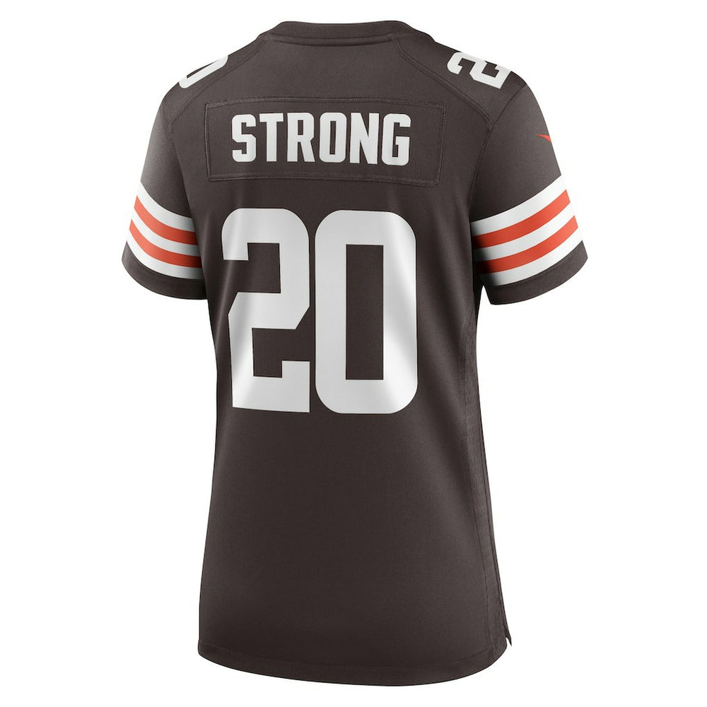 Pierre Strong Jr. Cleveland Browns Women's Team Game Jersey - Brown