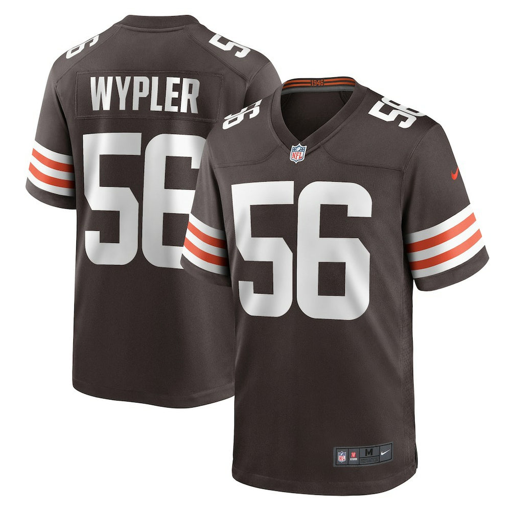 Luke Wypler Cleveland Browns Team Game Jersey - Brown