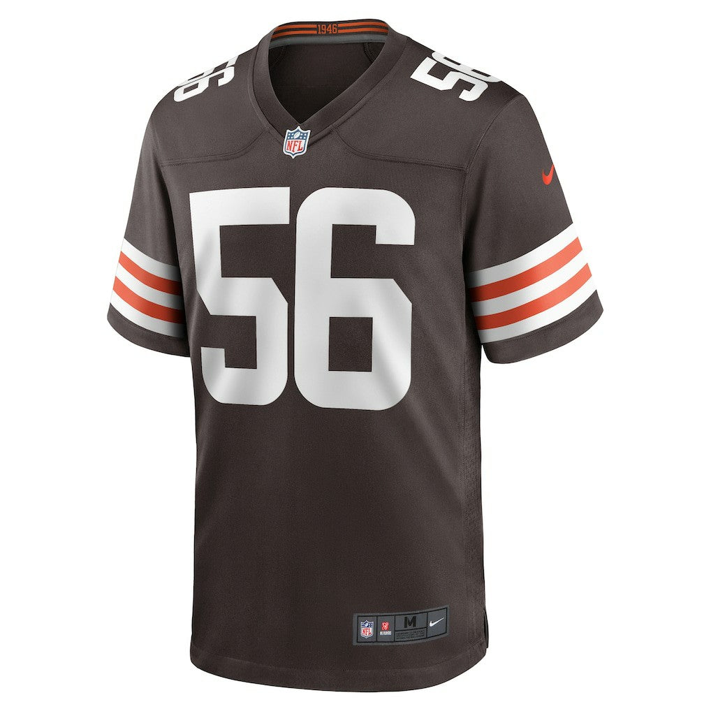 Luke Wypler Cleveland Browns Team Game Jersey - Brown