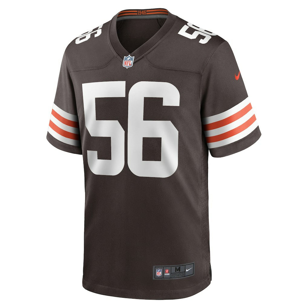 Luke Wypler Cleveland Browns Team Game Jersey - Brown