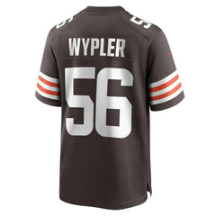 Luke Wypler Cleveland Browns Team Game Jersey - Brown