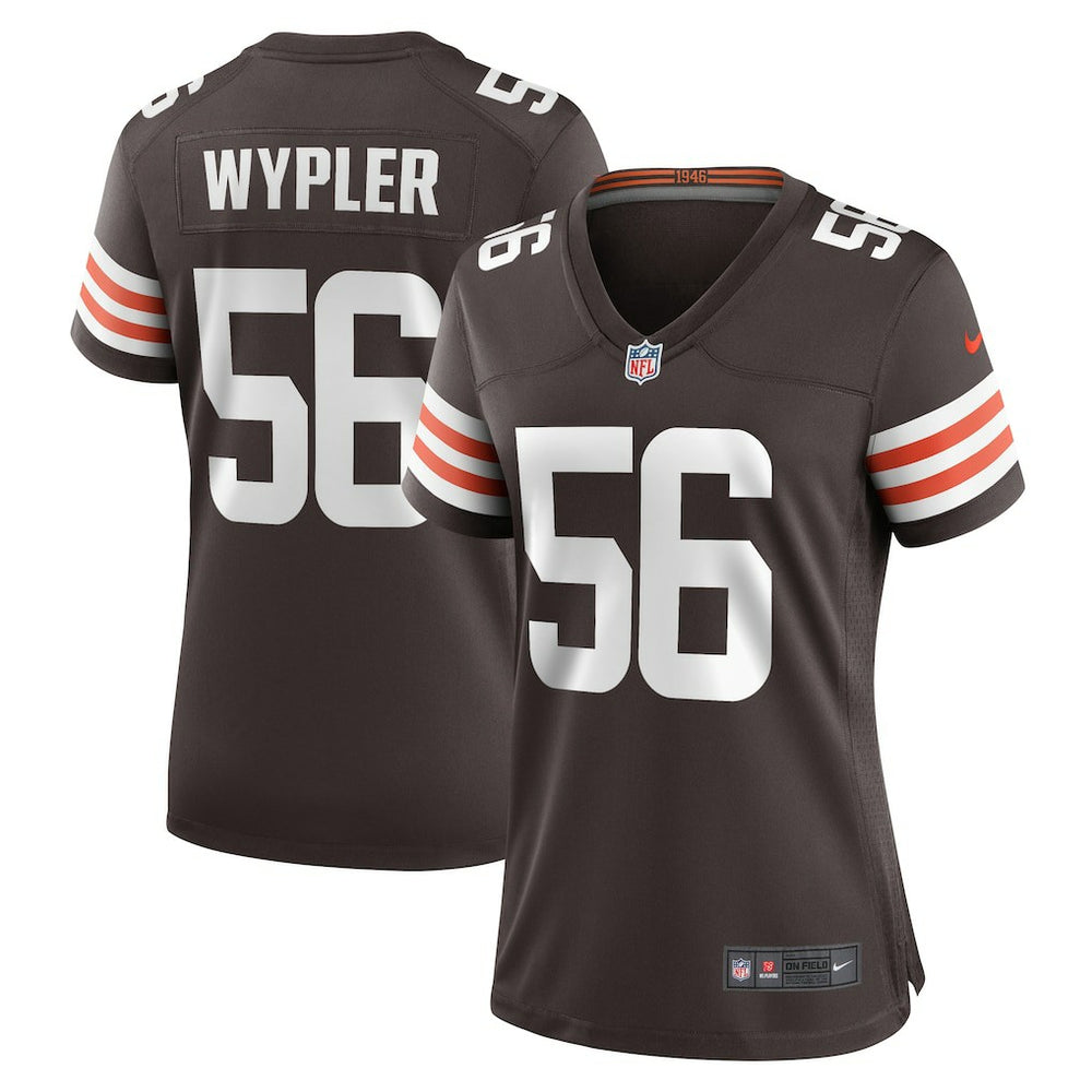 Luke Wypler Cleveland Browns Women's Team Game Jersey - Brown