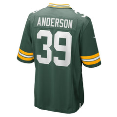 Zayne Anderson Green Bay Packers Team Game Jersey - Green