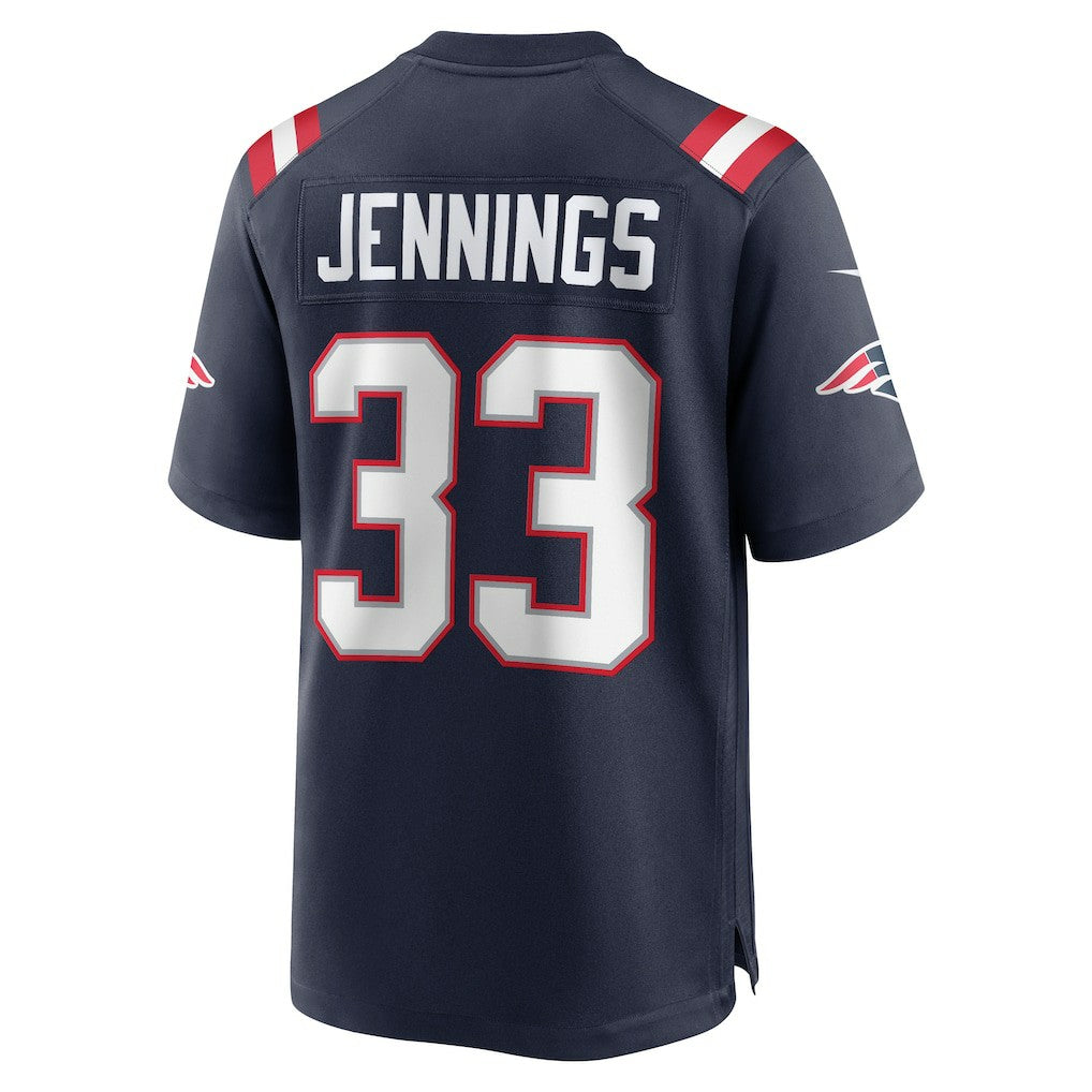 Anfernee Jennings New England Patriots Team Game Jersey - Navy