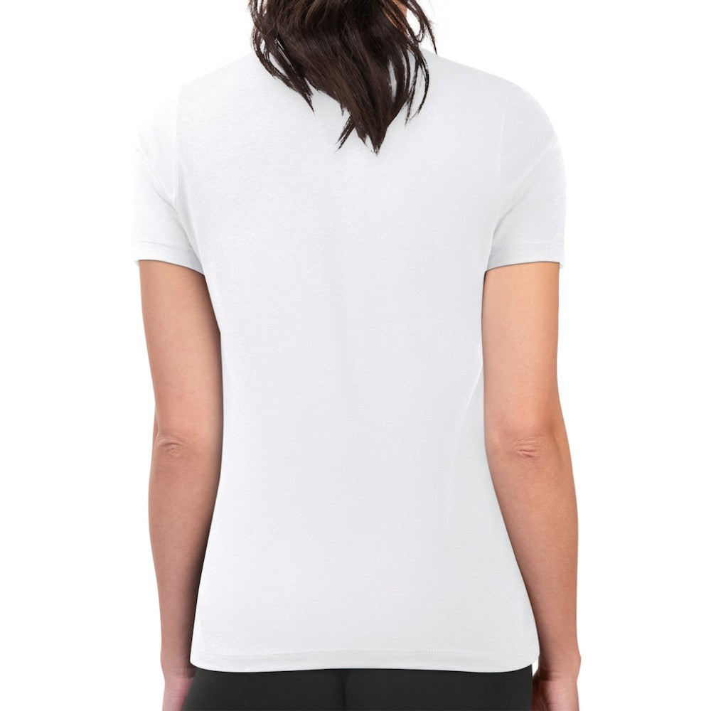 Philadelphia Phillies G-III 4Her by Carl Banks Women's Super-Slim Fit Lightweight Love Graphic Team T-Shirt White