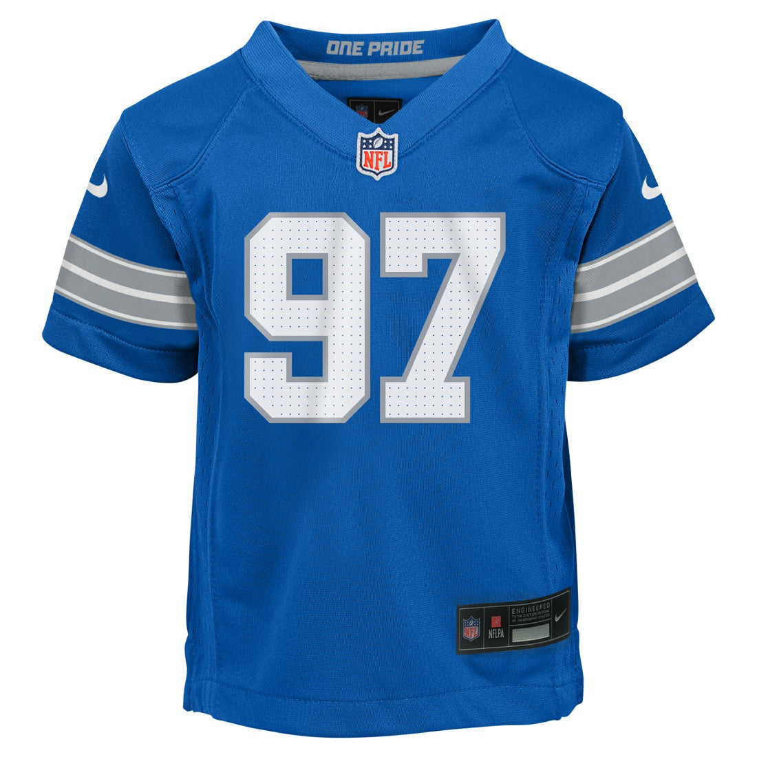 Aidan Hutchinson Detroit Lions Preschool Player Game Jersey - Blue