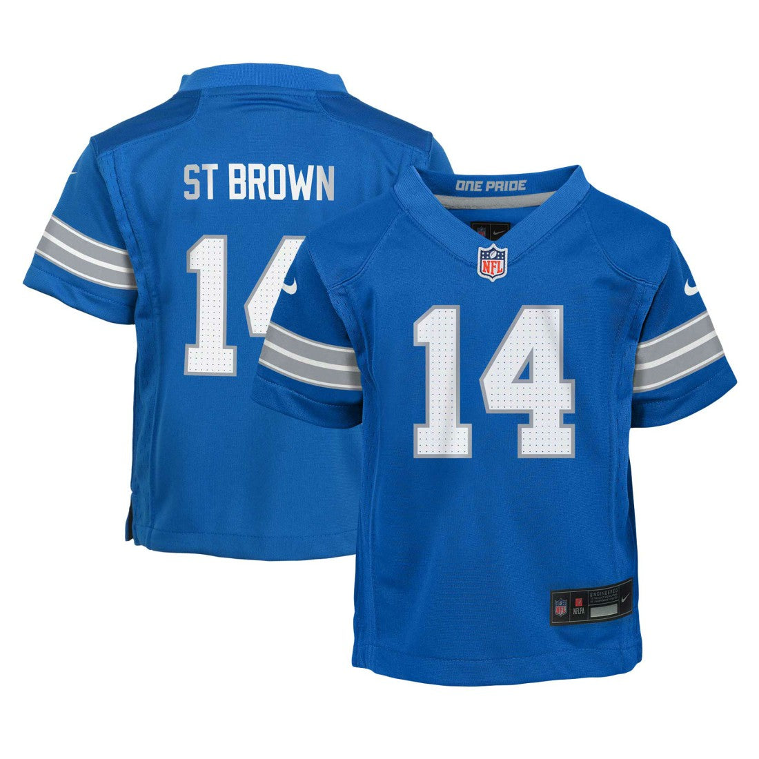 Amon-Ra St. Brown Detroit Lions Preschool Player Game Jersey - Blue
