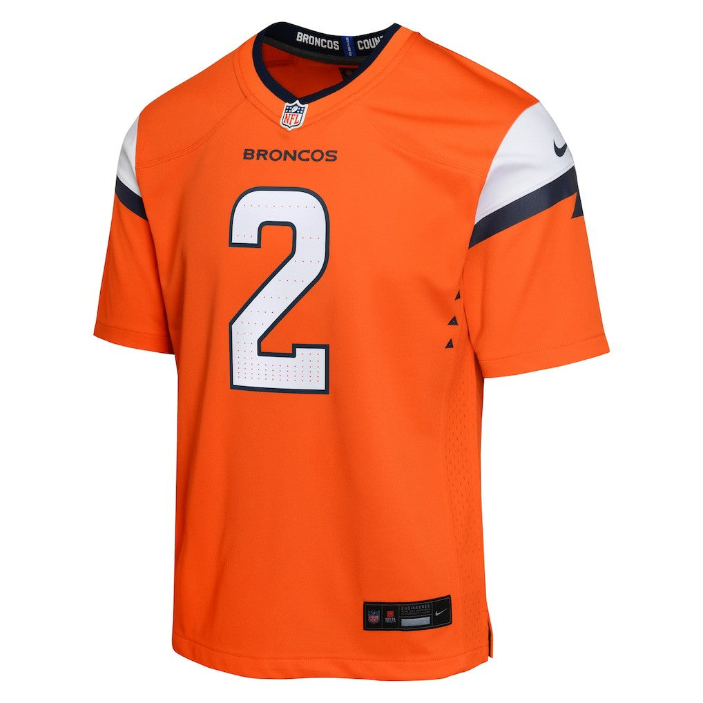 Patrick Surtain II Denver Broncos Youth Game Jersey - Orange