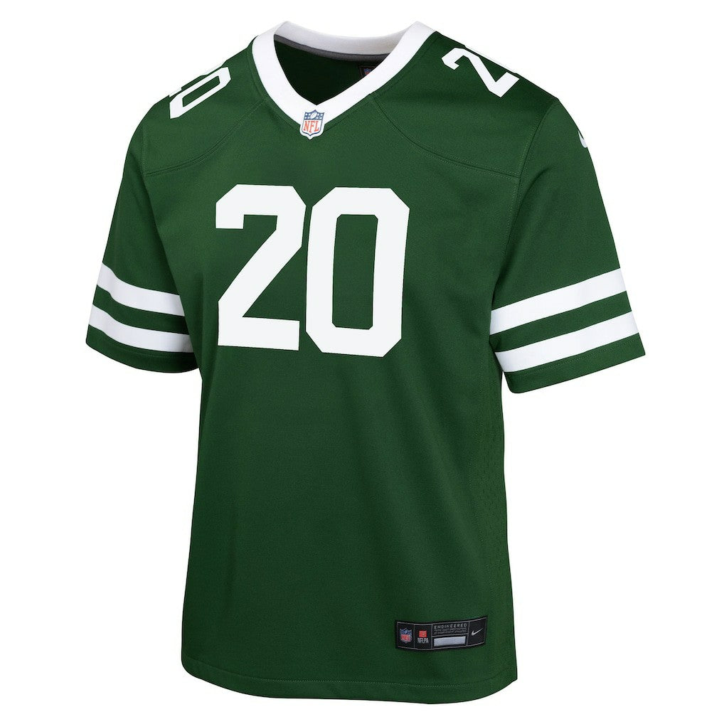 Breece Hall New York Jets Youth Game Jersey - Green