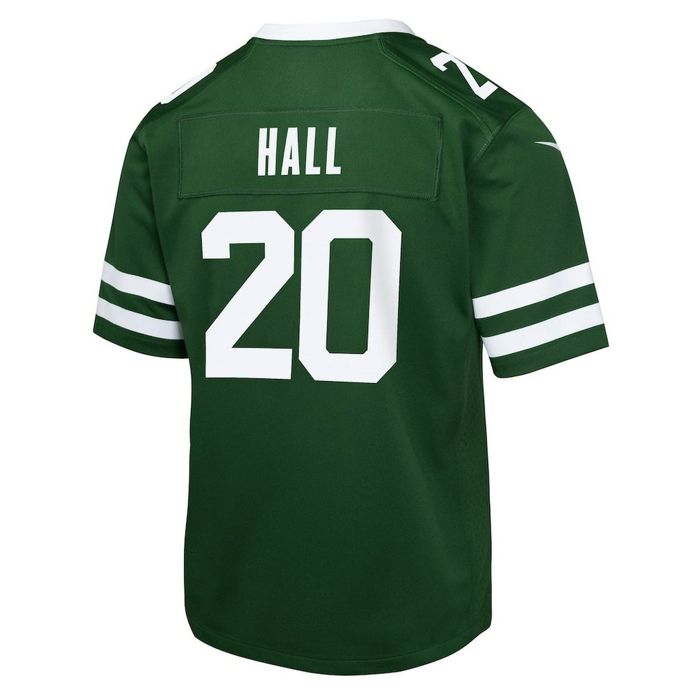 Breece Hall New York Jets Youth Game Jersey - Green