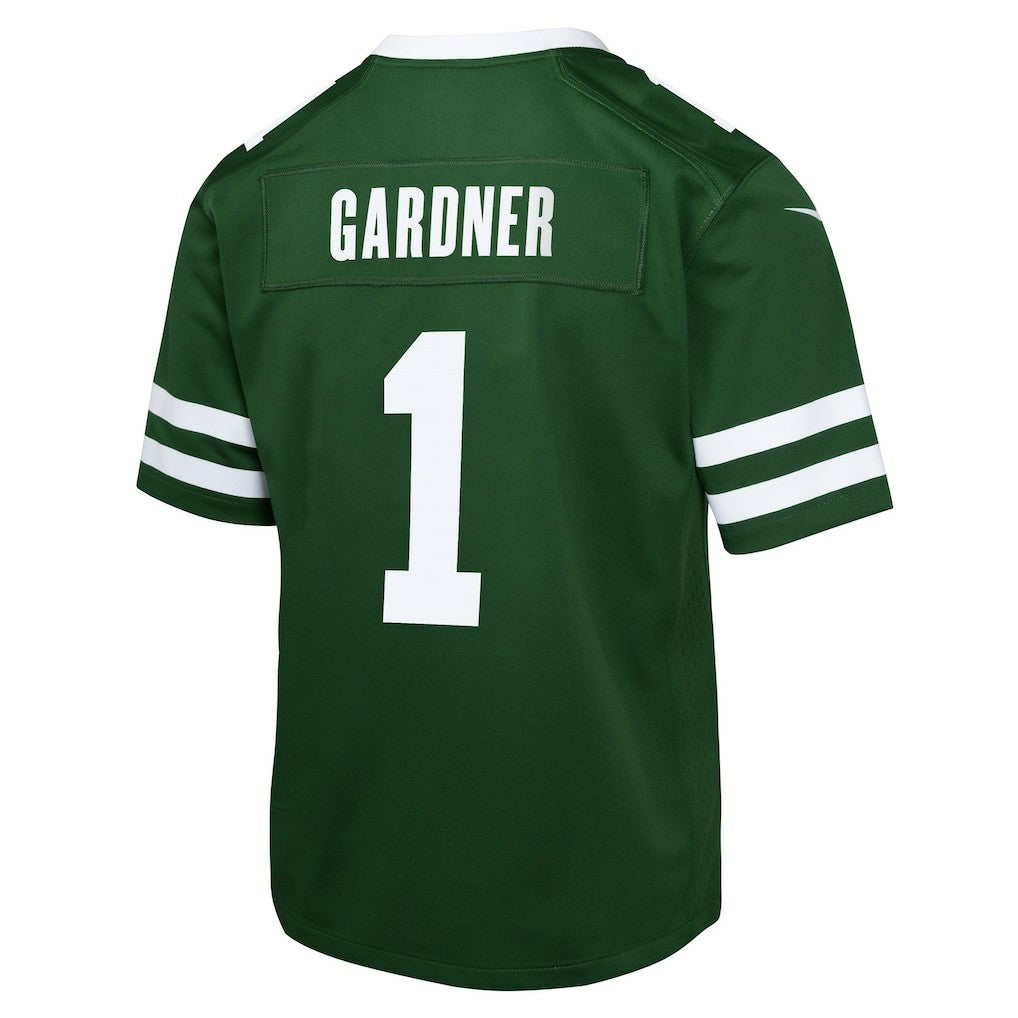 Ahmad Sauce Gardner New York Jets Youth Game Jersey - Green