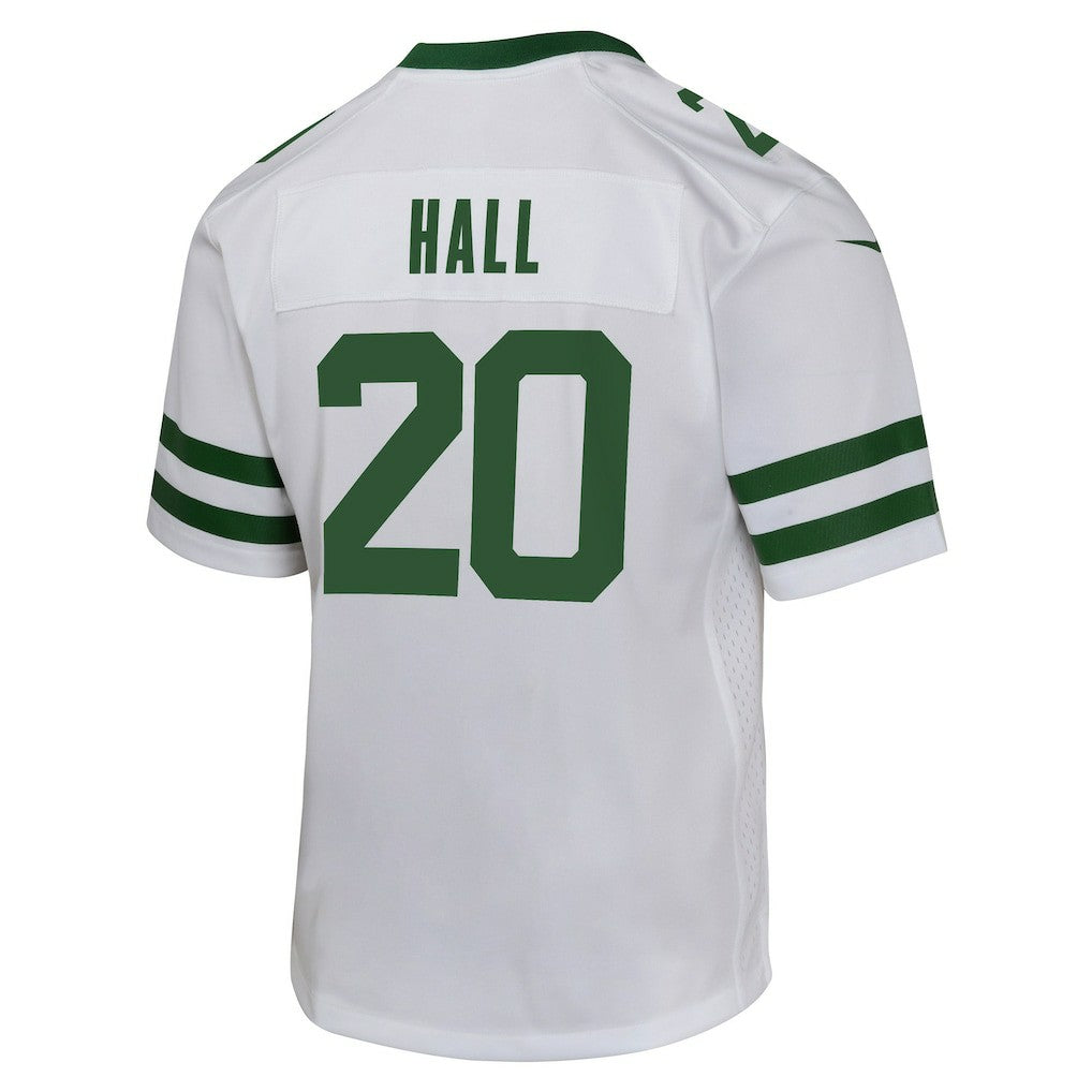 Breece Hall New York Jets Youth Game Jersey - White
