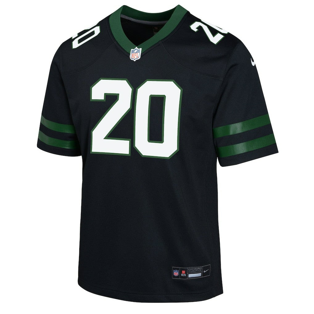 Breece Hall New York Jets Youth Game Jersey - Black