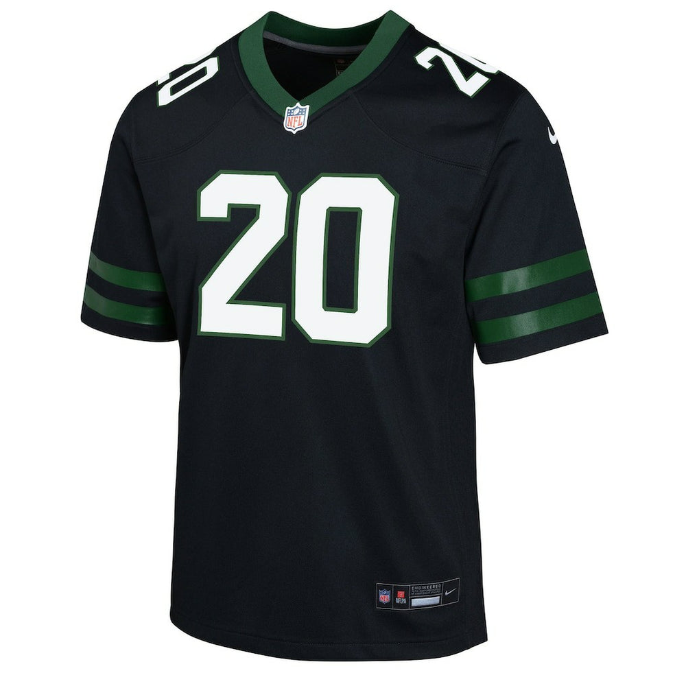 Breece Hall New York Jets Youth Game Jersey - Black