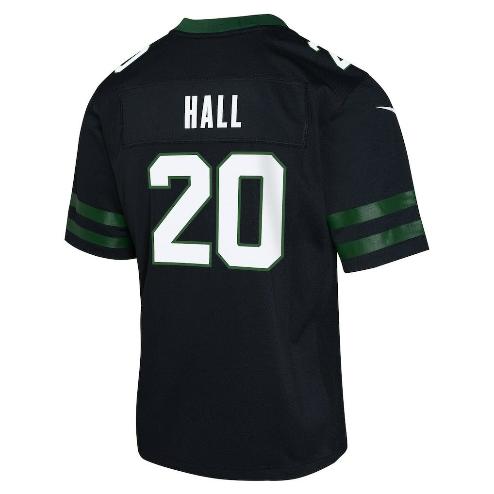 Breece Hall New York Jets Youth Game Jersey - Black