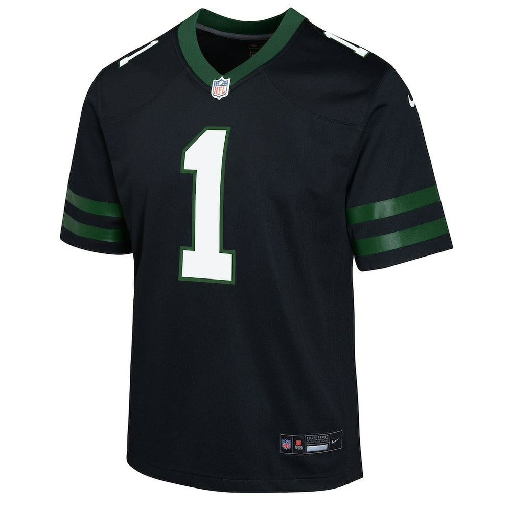 Ahmad Sauce Gardner New York Jets Youth Game Jersey - Black