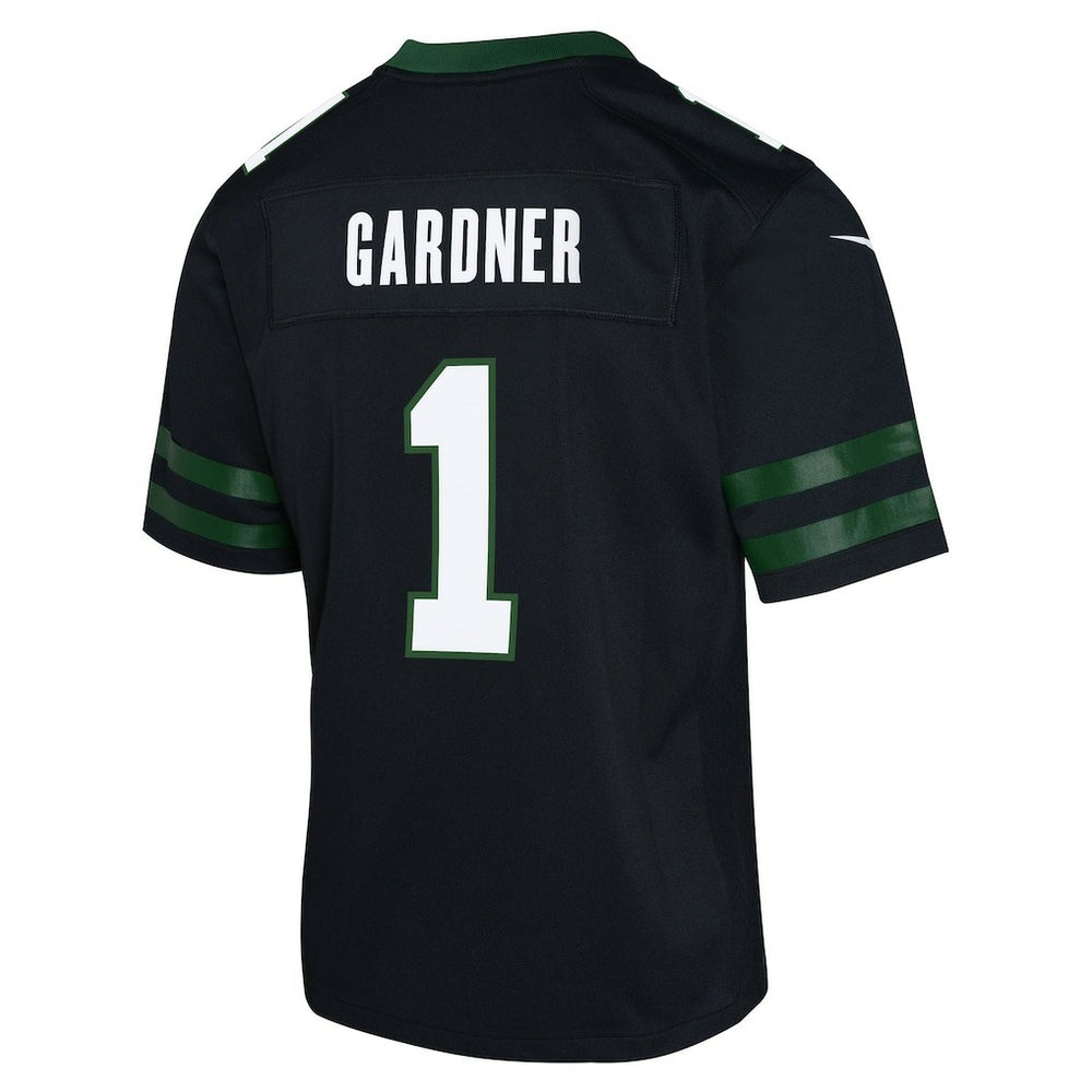 Ahmad Sauce Gardner New York Jets Youth Game Jersey - Black