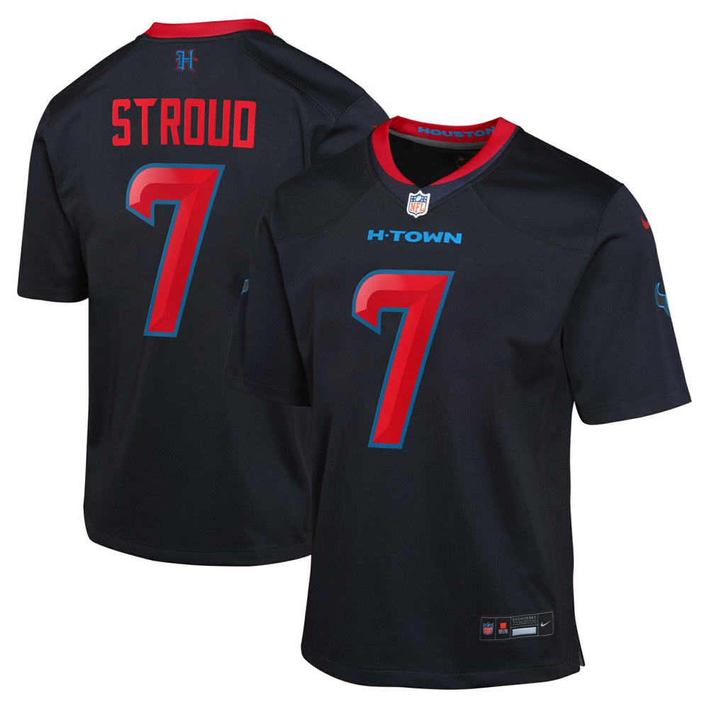 C.J. Stroud Houston Texans Youth Game Jersey - Navy