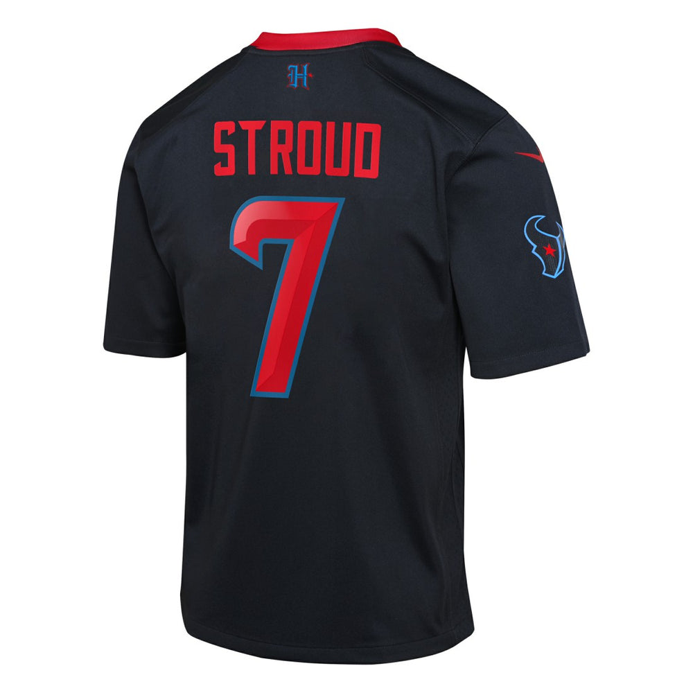 C.J. Stroud Houston Texans Youth Game Jersey - Navy