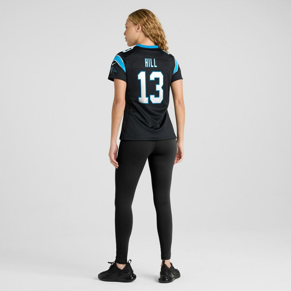 Troy Hill Carolina Panthers Women's Team Game Jersey - Black