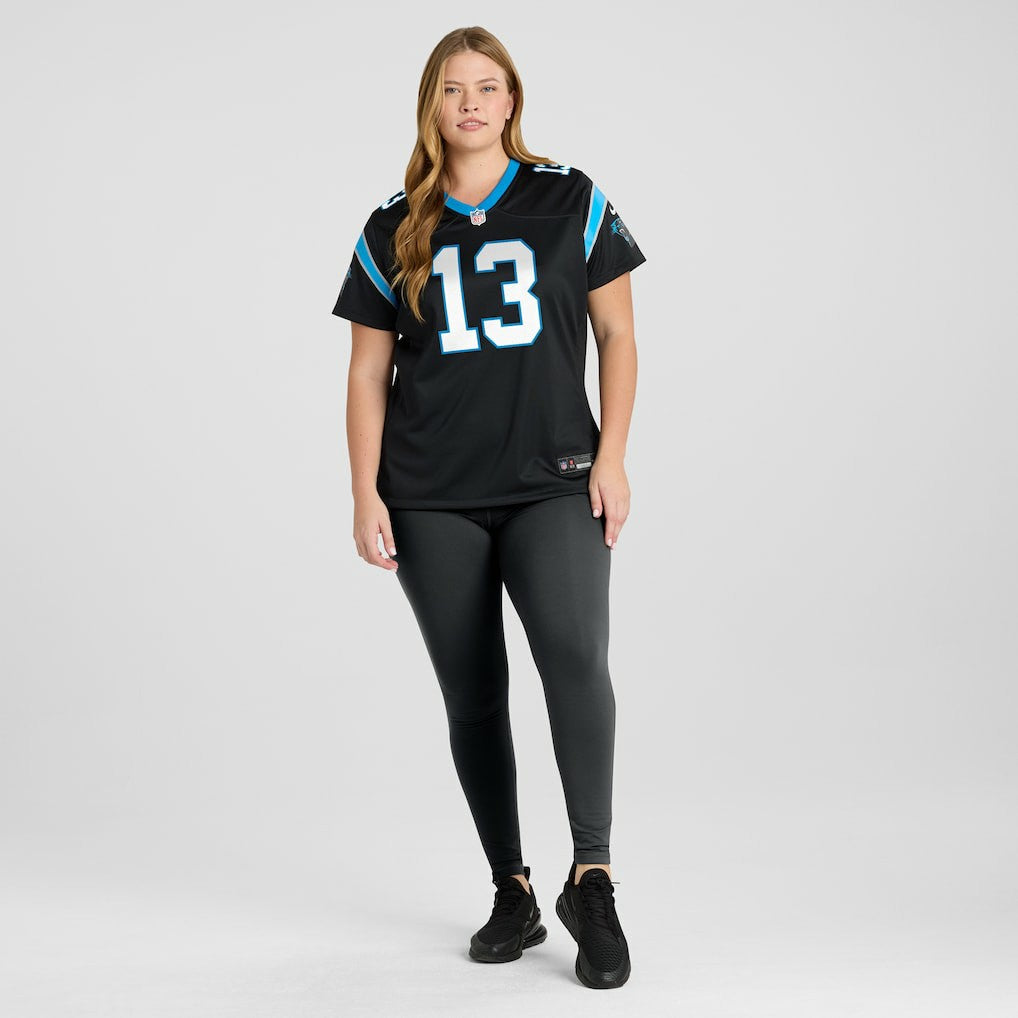 Troy Hill Carolina Panthers Women's Team Game Jersey - Black
