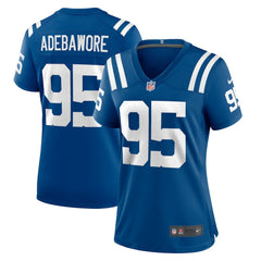 Adetomiwa Adebawore Indianapolis Colts Women's Team Game Jersey - Royal
