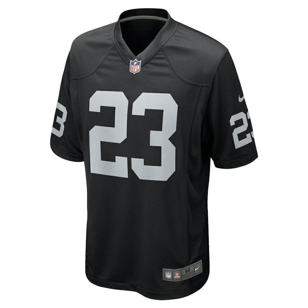 David Long Jr. Las Vegas Raiders Team Game Jersey - Black