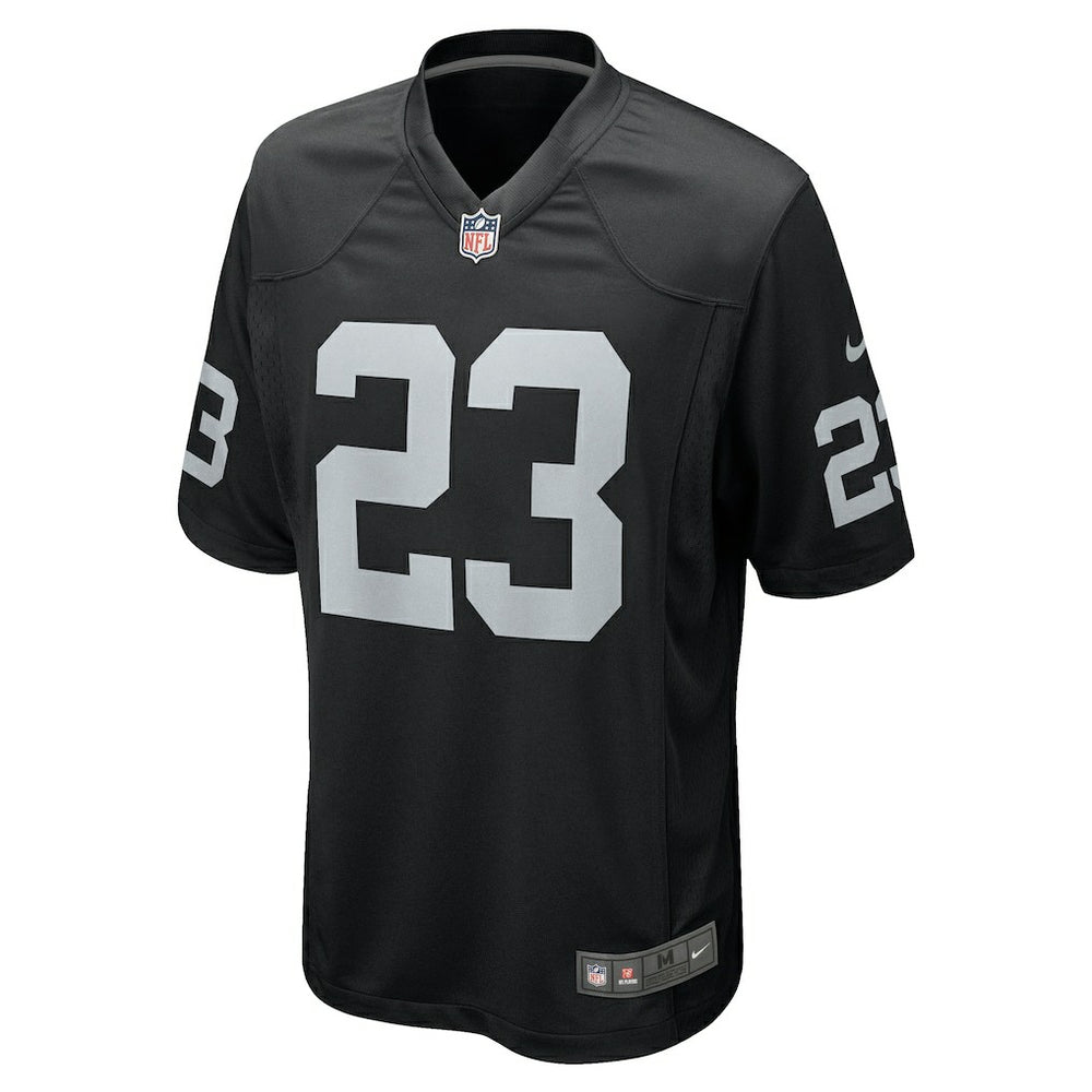 David Long Jr. Las Vegas Raiders Team Game Jersey - Black