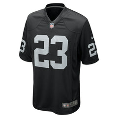 David Long Jr. Las Vegas Raiders Team Game Jersey - Black