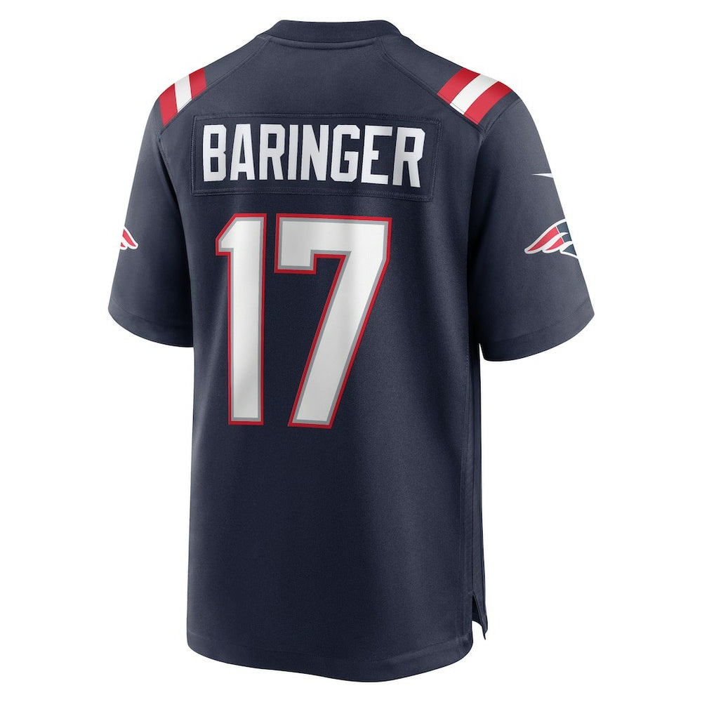 Bryce Baringer New England Patriots Team Game Jersey - Navy