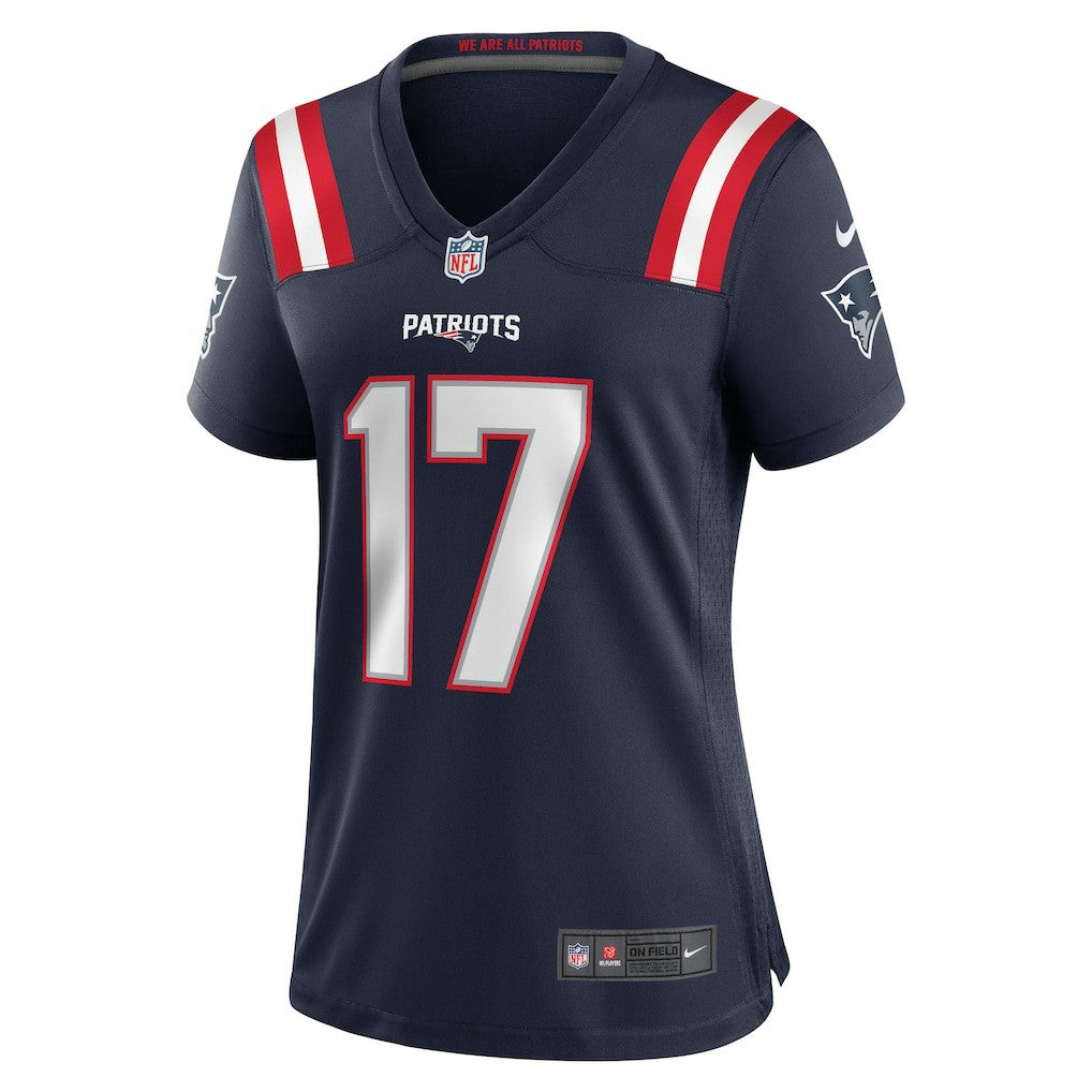 Bryce Baringer New England Patriots Women's Game Jersey - Navy