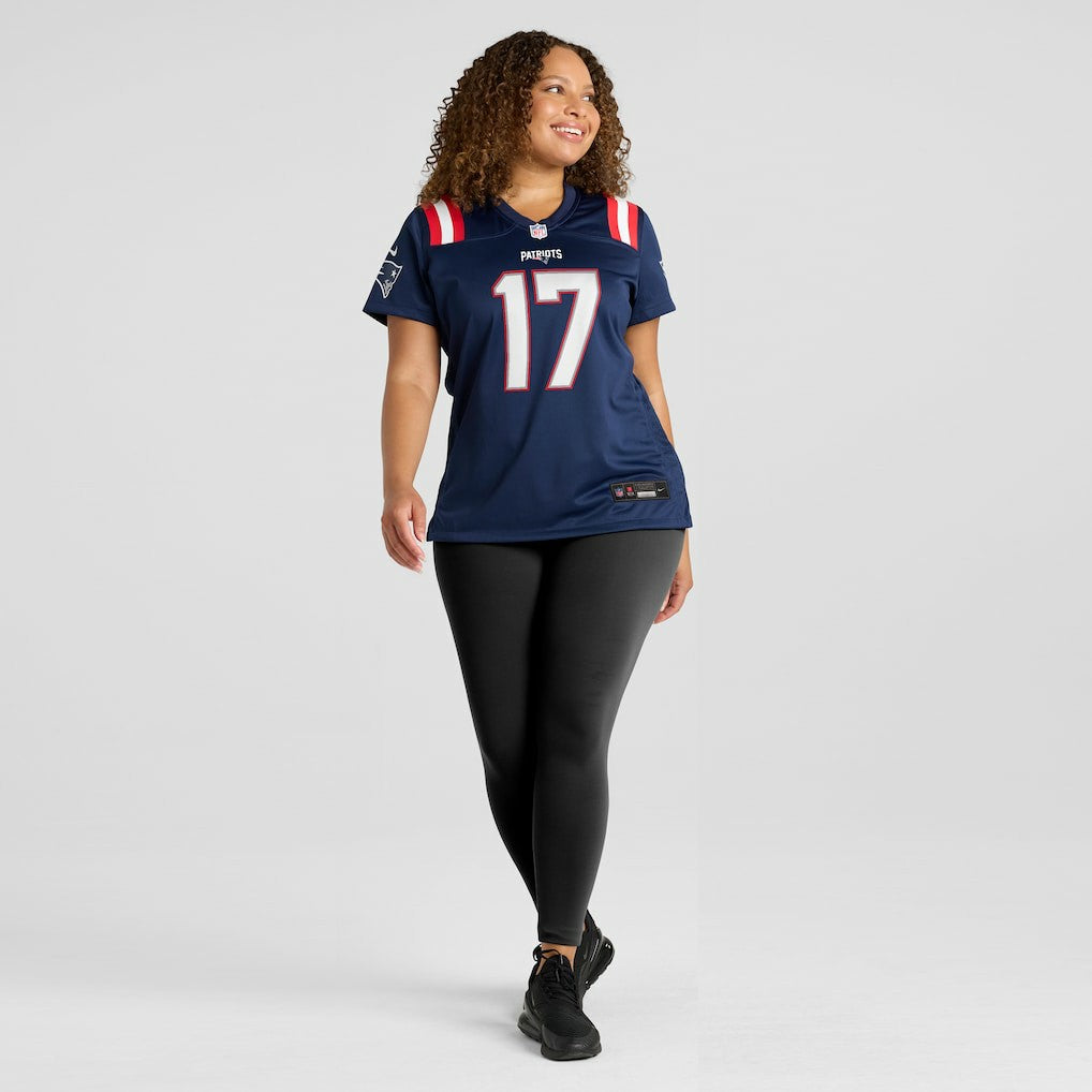 Bryce Baringer New England Patriots Women's Game Jersey - Navy