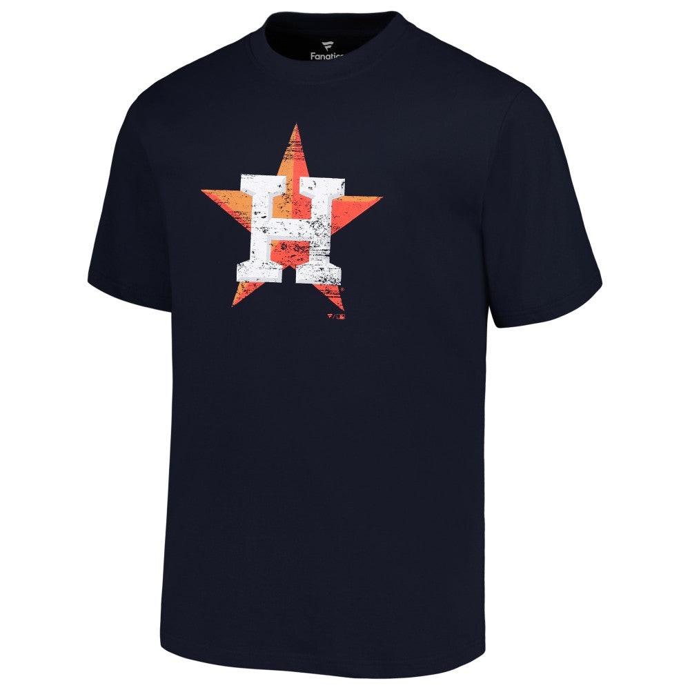 Houston Astros Profile Big & Tall Primary Logo T-Shirt Navy