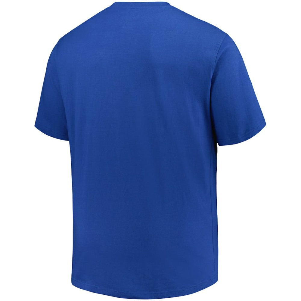 Los Angeles Dodgers Profile Big & Tall Primary Logo T-Shirt Royal
