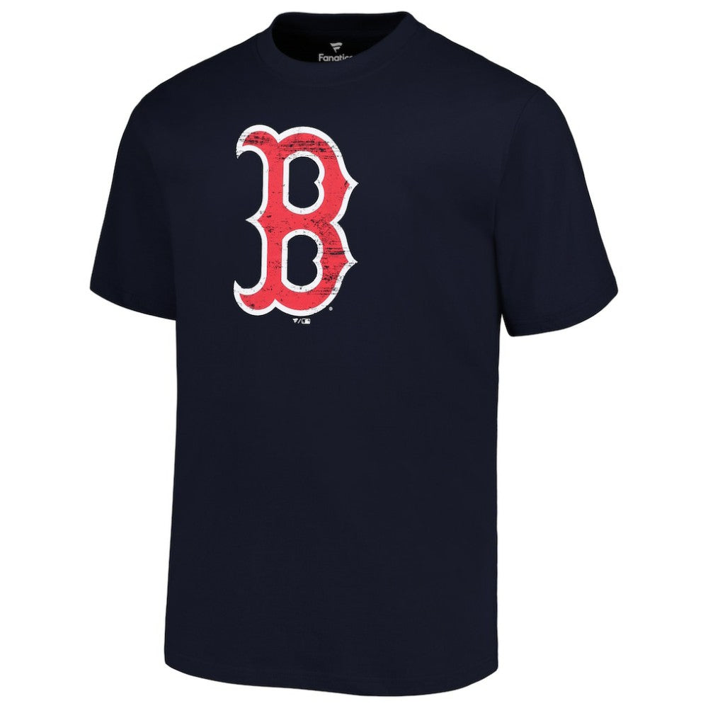 Boston Red Sox Profile Big & Tall Primary Logo T-Shirt Navy